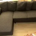 Grey , L shaped