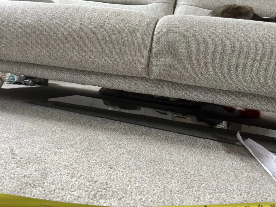 Ikea, Grey and white, Sofa