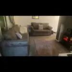 Dusky pink 3 & 2 seater sofas