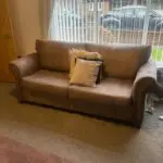 Dusky pink 3 & 2 seater sofas