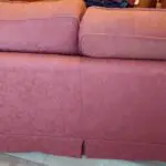 Pair of SofaSofa Albany 2-seater loose-cover sofas in Dark Terracotta Kingston jacquard patterned fabric