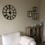 2 seater white sofa