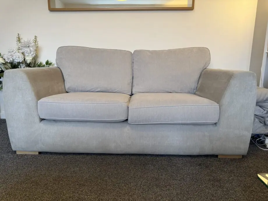 DFS Freya Set, 3 Seater Sofa, 2 Seater Sofa, Cuddle Chair & Foot Stool