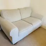 Sofology Beige Nimbus 2+3 seater sofa/sofa bed with foot stool