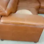 SCS Brown Leather Corner Sofa