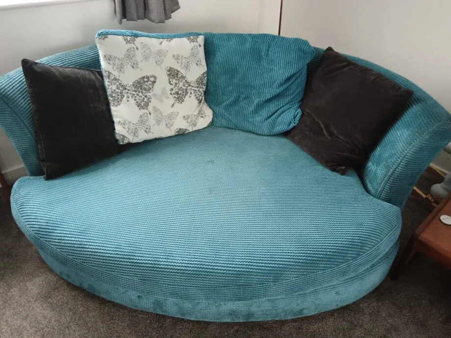 Dfs Teal Sofa Set