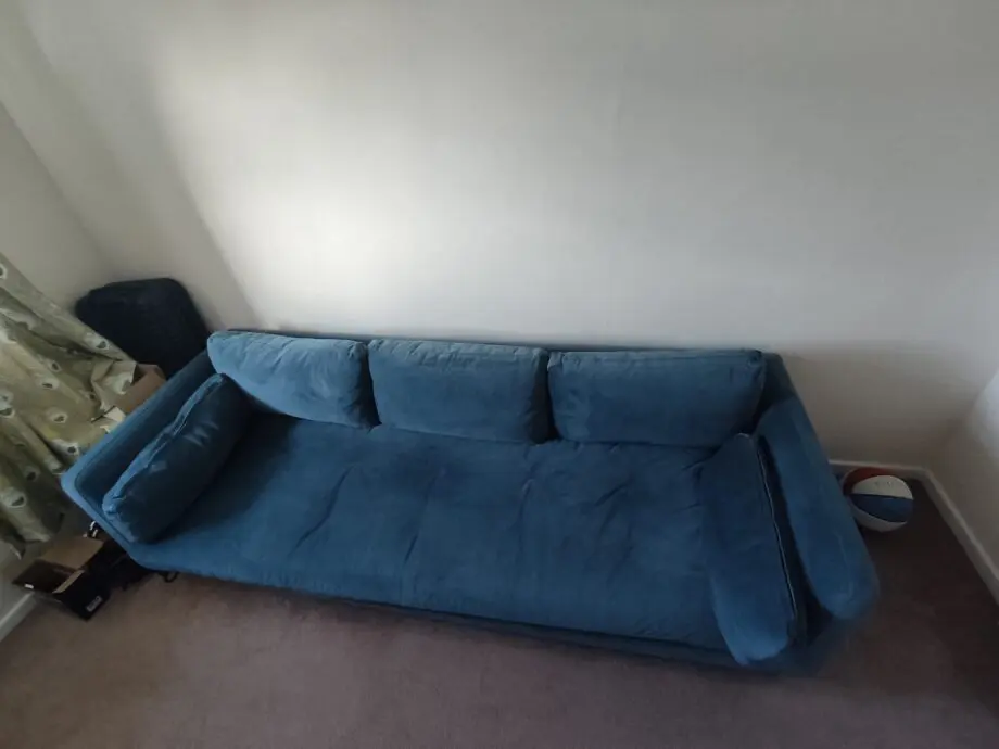 4 person emerald green sofa