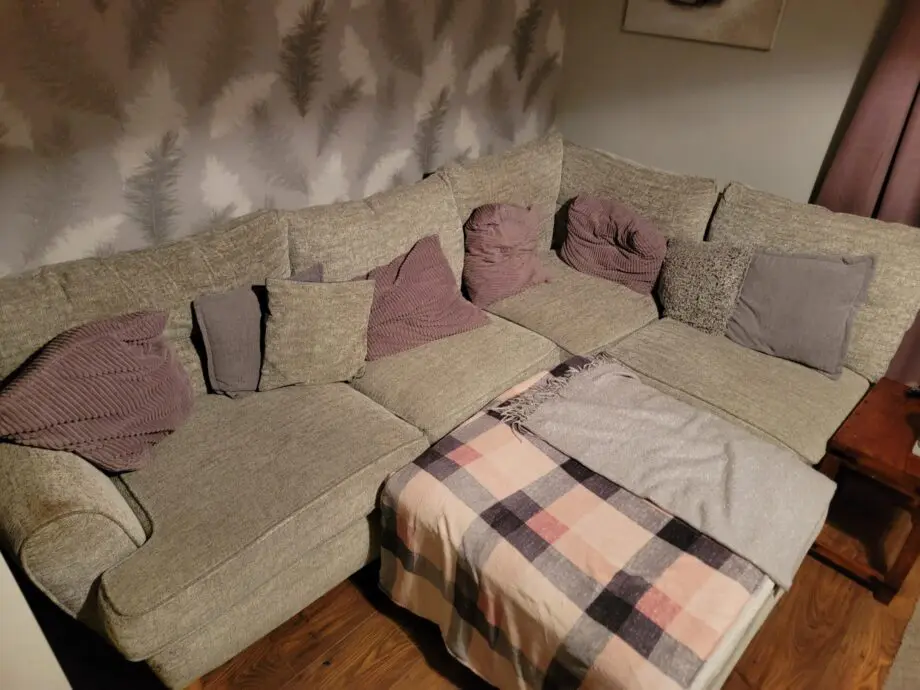 SCS Grey Corner Sofa