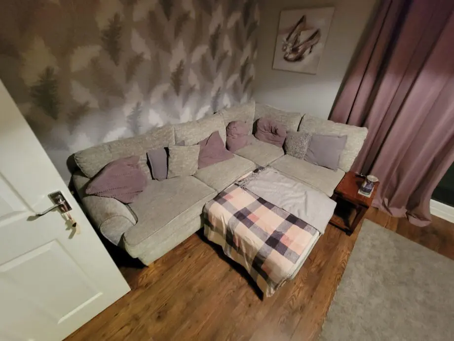 SCS Grey Corner Sofa