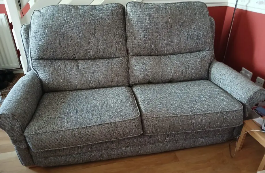 Grey 3 seat sofa