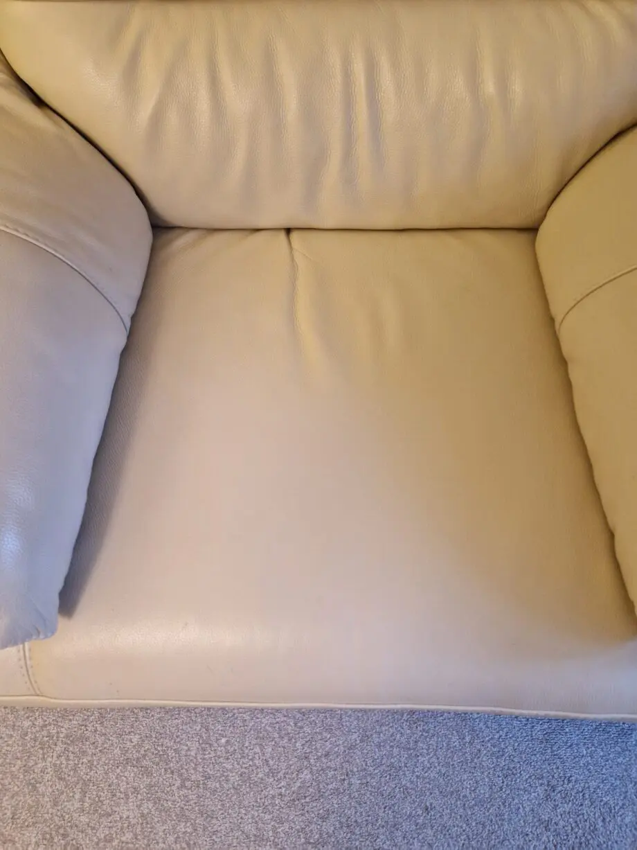 DFS Cream Manual Recliner Chair