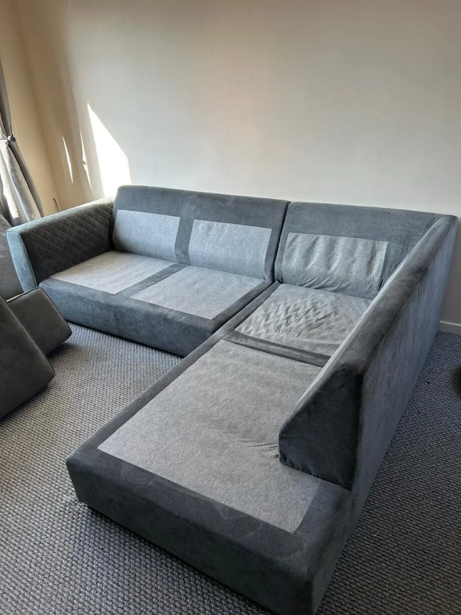 DFS Gray Okra Sofa