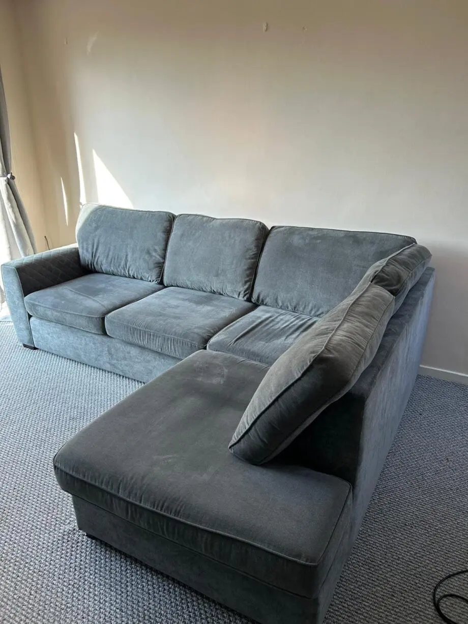DFS Gray Okra Sofa