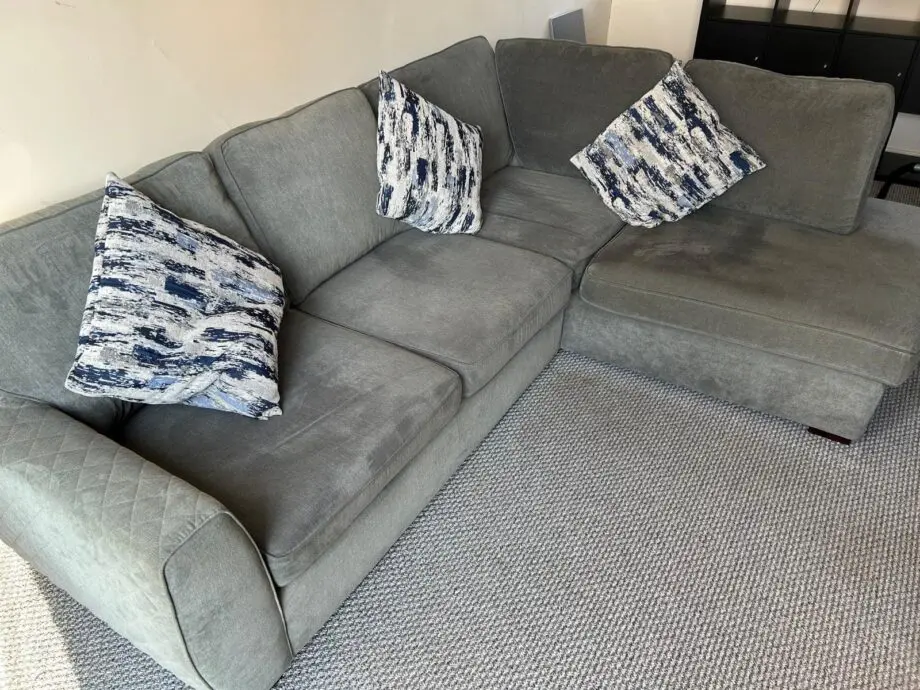 DFS Gray Okra Sofa