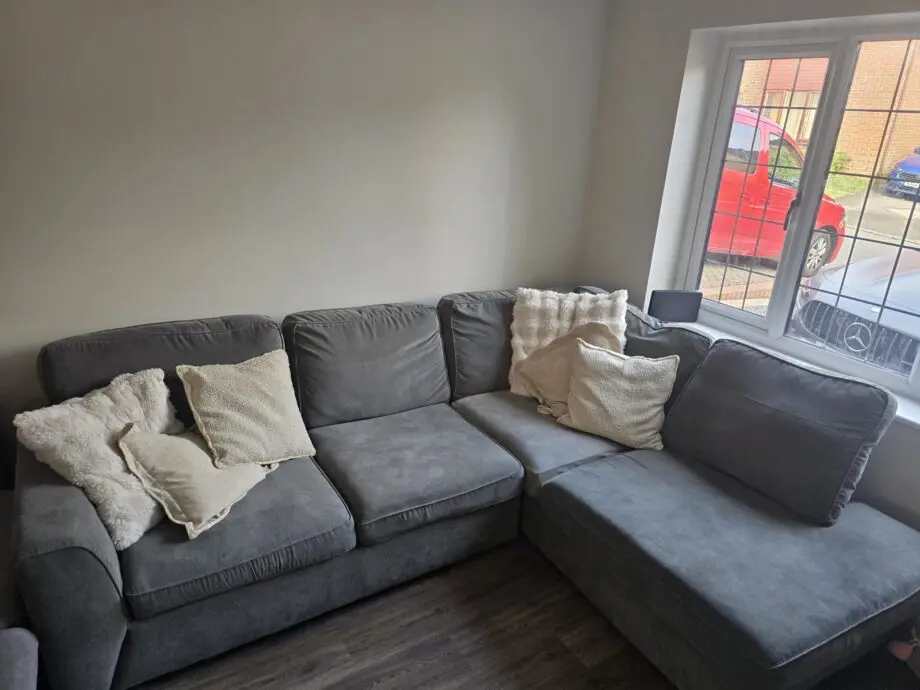 DFS orka Left Hand Facing Arm Open End Corner Sofa