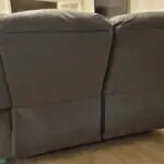 Furniture & Choice grey Dakota 2 seater manual recliner sofa