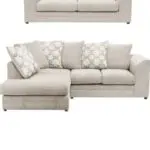 Warfair left corner 3 seater sofa