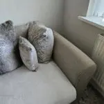 Dfs fabric mink sofa