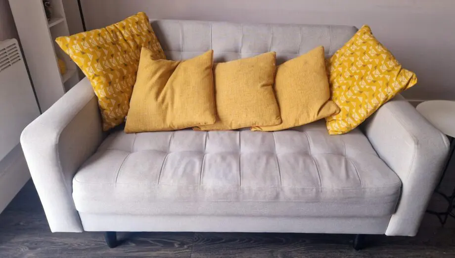 Beige/Oatmeal 2-seat sofa