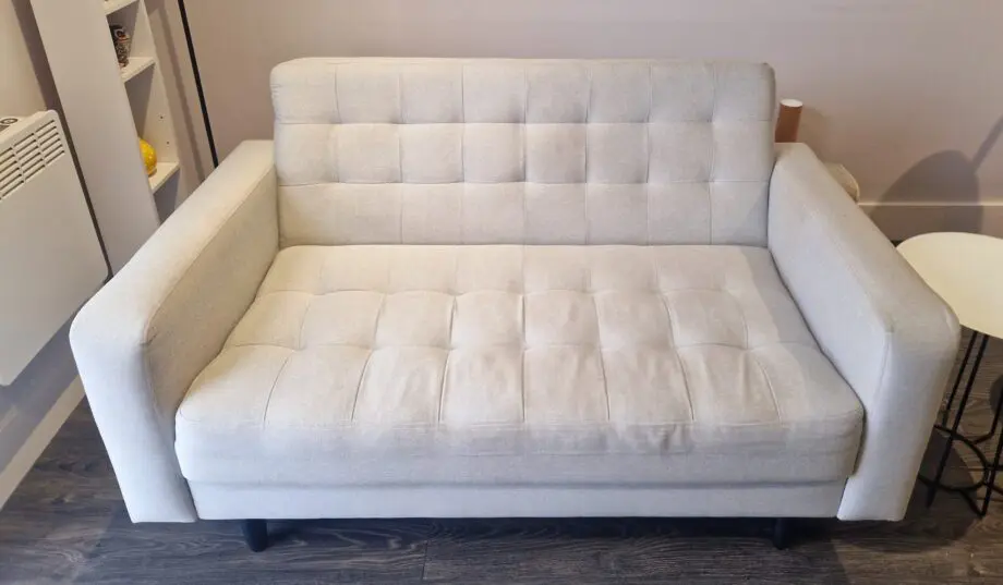 Beige/Oatmeal 2-seat sofa