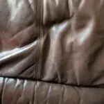Brown leather 4 seater sofa and 2 chairs