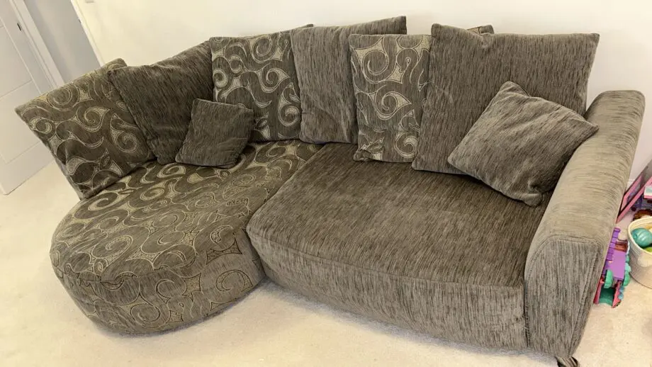Grey dfs sofa