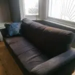 3 seats sofa navy blue - ikea