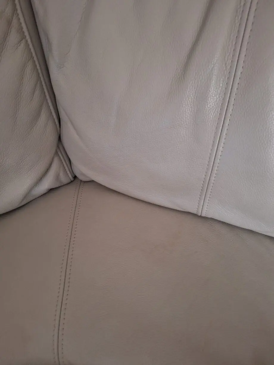 Frank Knighton electric reclining grey leather corner sofa