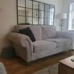 Like new Next high back gosford sofa