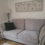 Like new Next high back gosford sofa