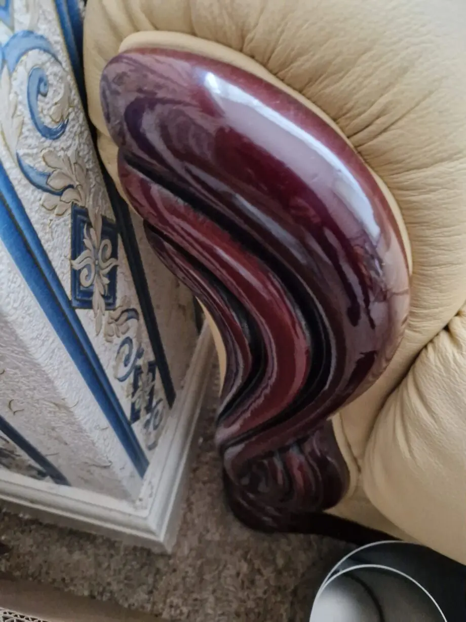 Italian leather 3 seater sofa for sale