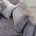 Large Grey Handcrafted Emperor Sofology Sofa x 2