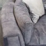 Large Grey Handcrafted Emperor Sofology Sofa x 2