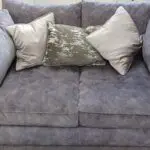 Large Grey Handcrafted Emperor Sofology Sofa x 2