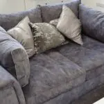 Large Grey Handcrafted Emperor Sofology Sofa x 2