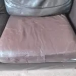 Sofa brown leather