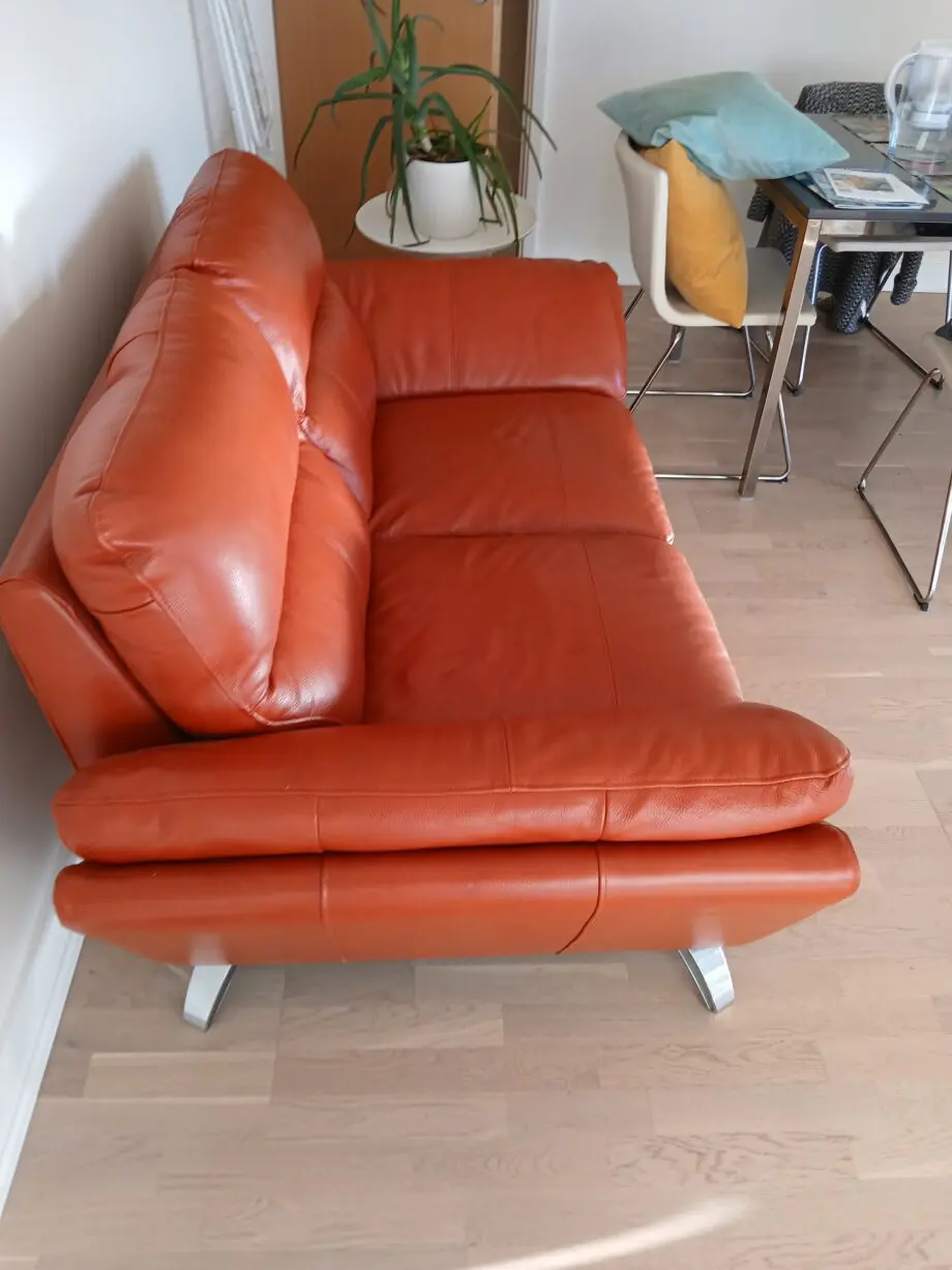Cozee 2 Seater Pure Premium Leather Sofa