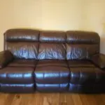 Snug 3 Seater Leather Power Recliner Sofa