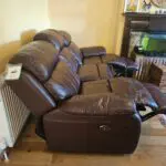 Snug 3 Seater Leather Power Recliner Sofa