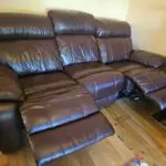 Snug 3 Seater Leather Power Recliner Sofa