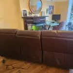 Snug 3 Seater Leather Power Recliner Sofa
