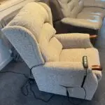 Celebrity, enhanced by mammoth recliner