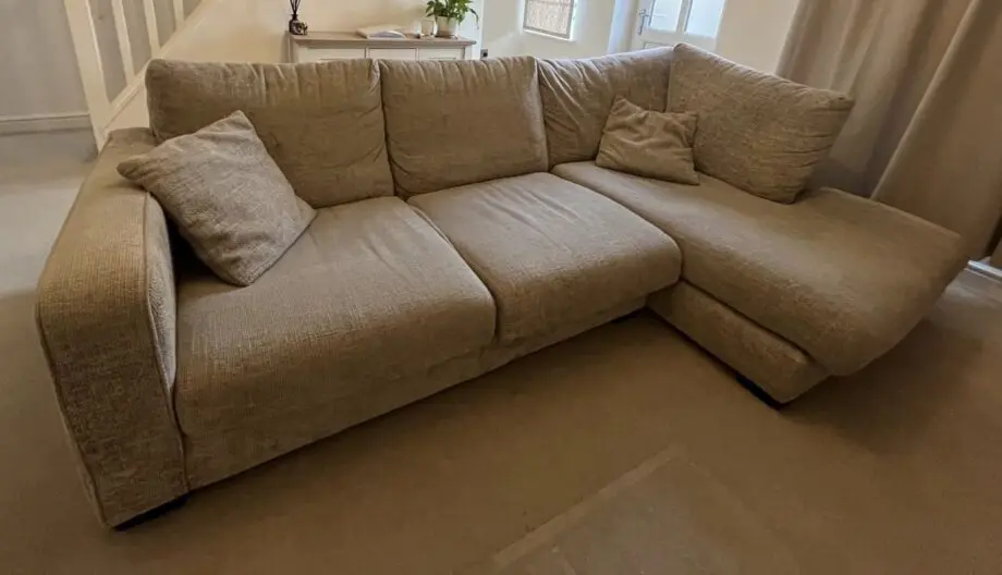 Dunelm Grey Corner Sofa