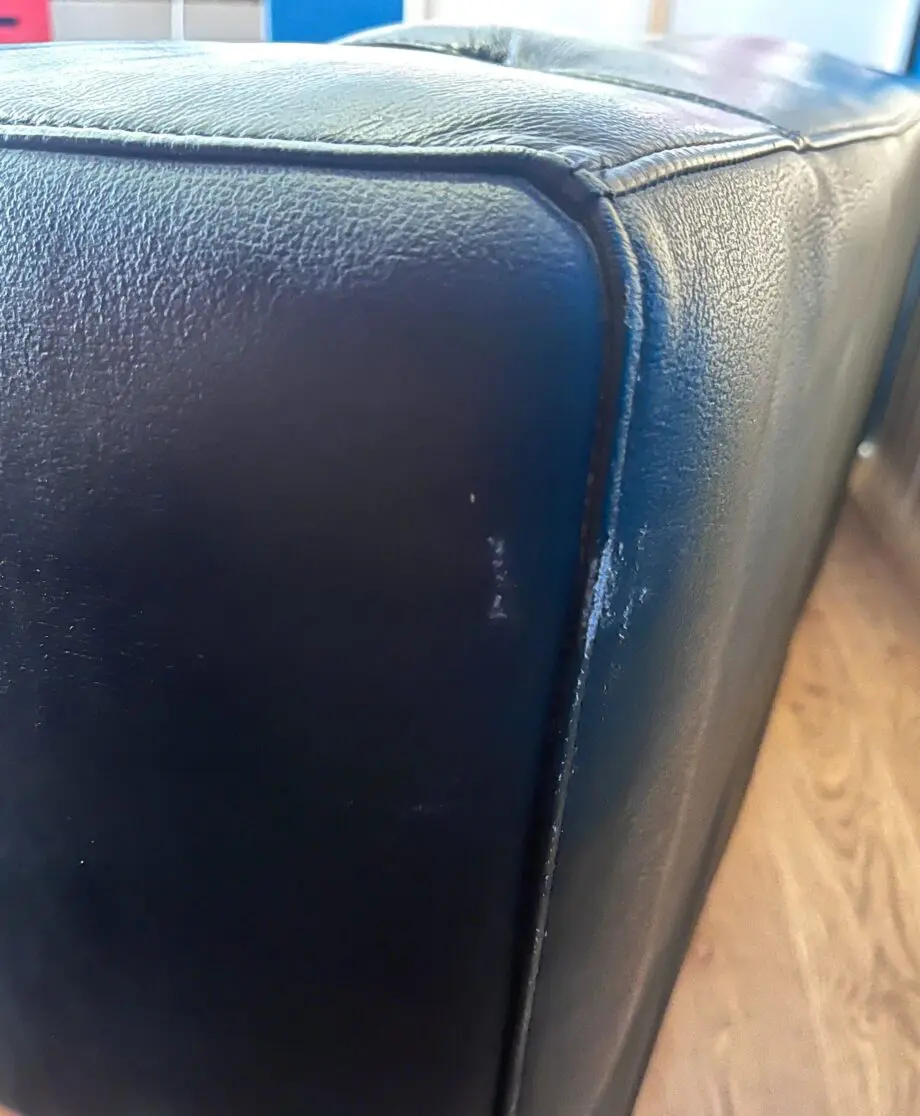Black IKEA KLIPPAN 2-seater sofa