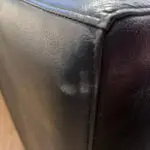 Black IKEA KLIPPAN 2-seater sofa