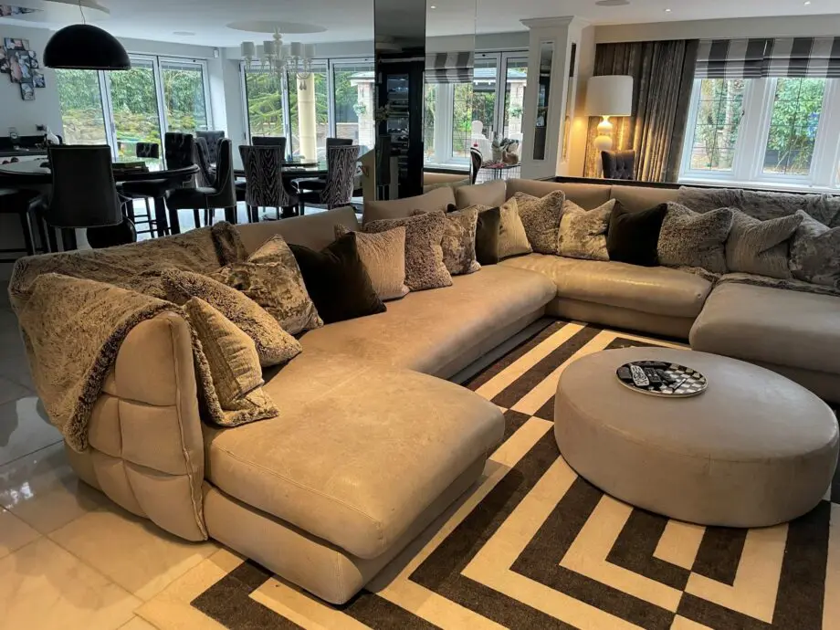 5 Seater Grey Sofa