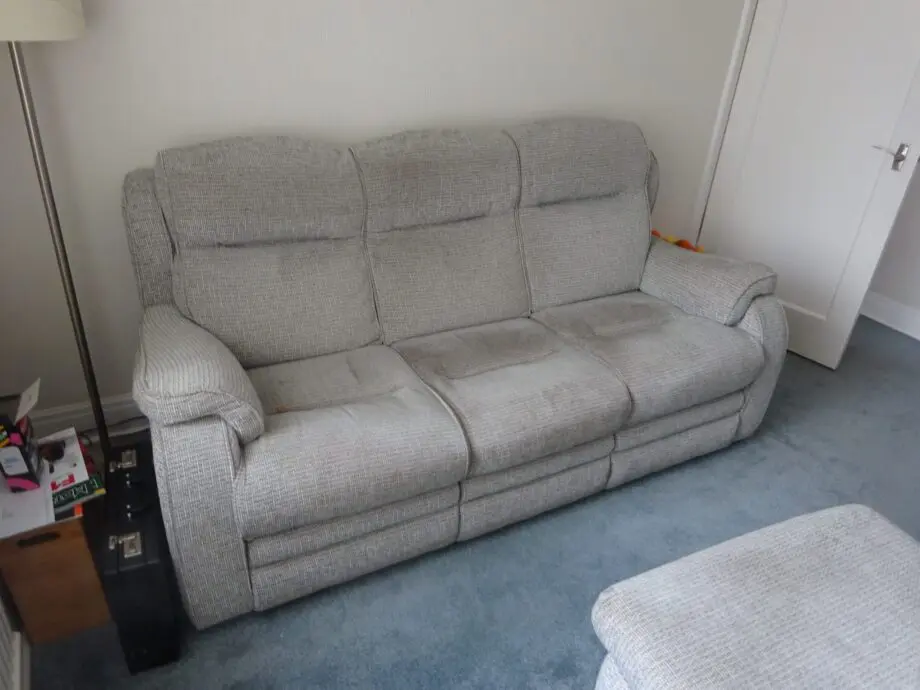 Parker Knoll Boston Equinox Blue 3 seater + 2 seater