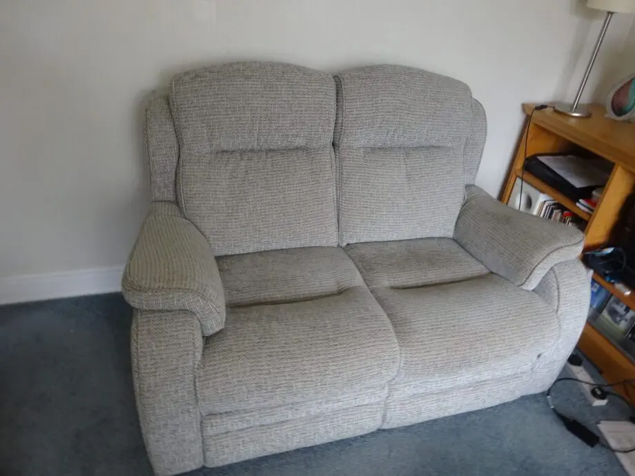 Parker Knoll Boston Equinox Blue 3 seater + 2 seater