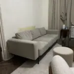 Made Taupe Jarrod 3 Seater Sofa