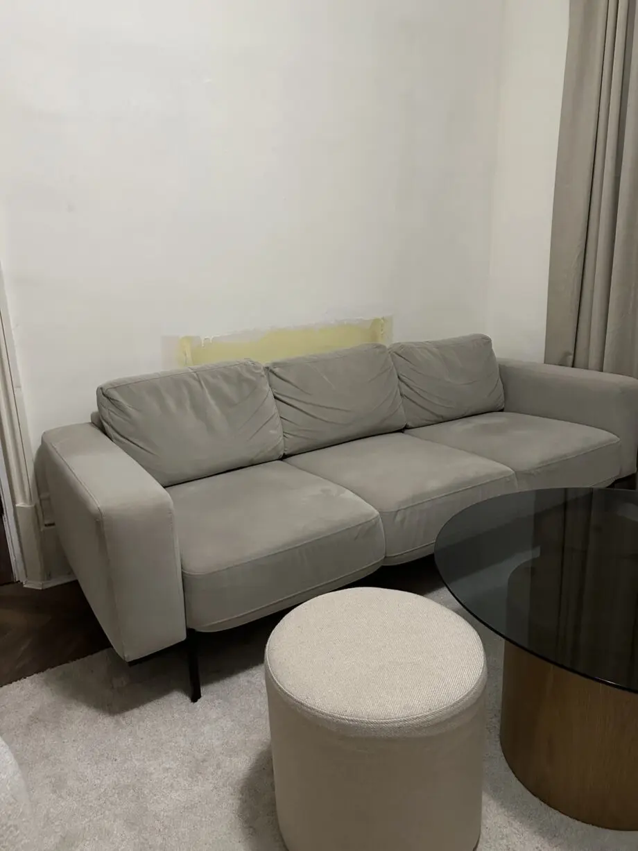 Made Taupe Jarrod 3 Seater Sofa